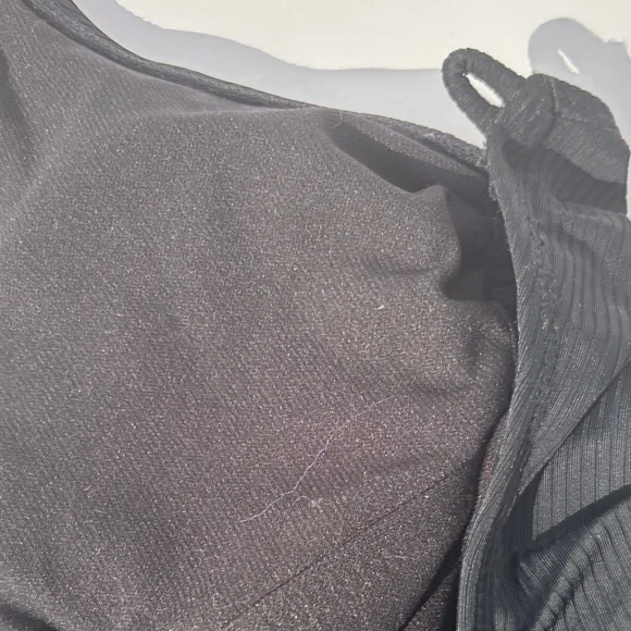 Black Ruched Swimsuit - Picture 4 of 5